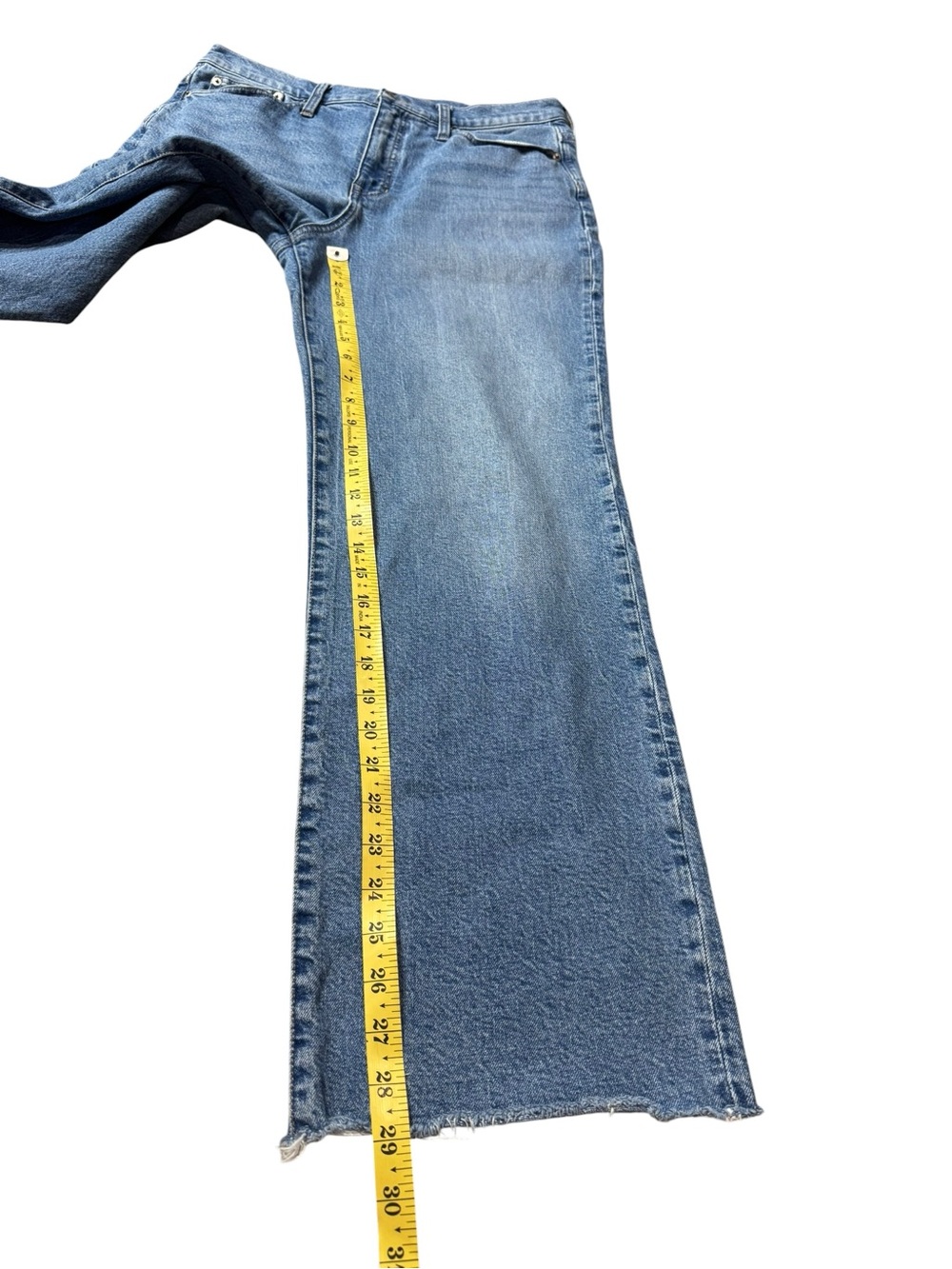 J. Crew Slim Wide Leg Jeans size 30T - Picture 11 of 12